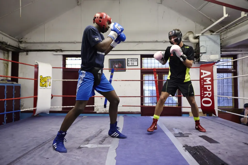 West Ham Amateur Boxing Club — documentary and portrait photograph in London, UK, frame 28 of 28.